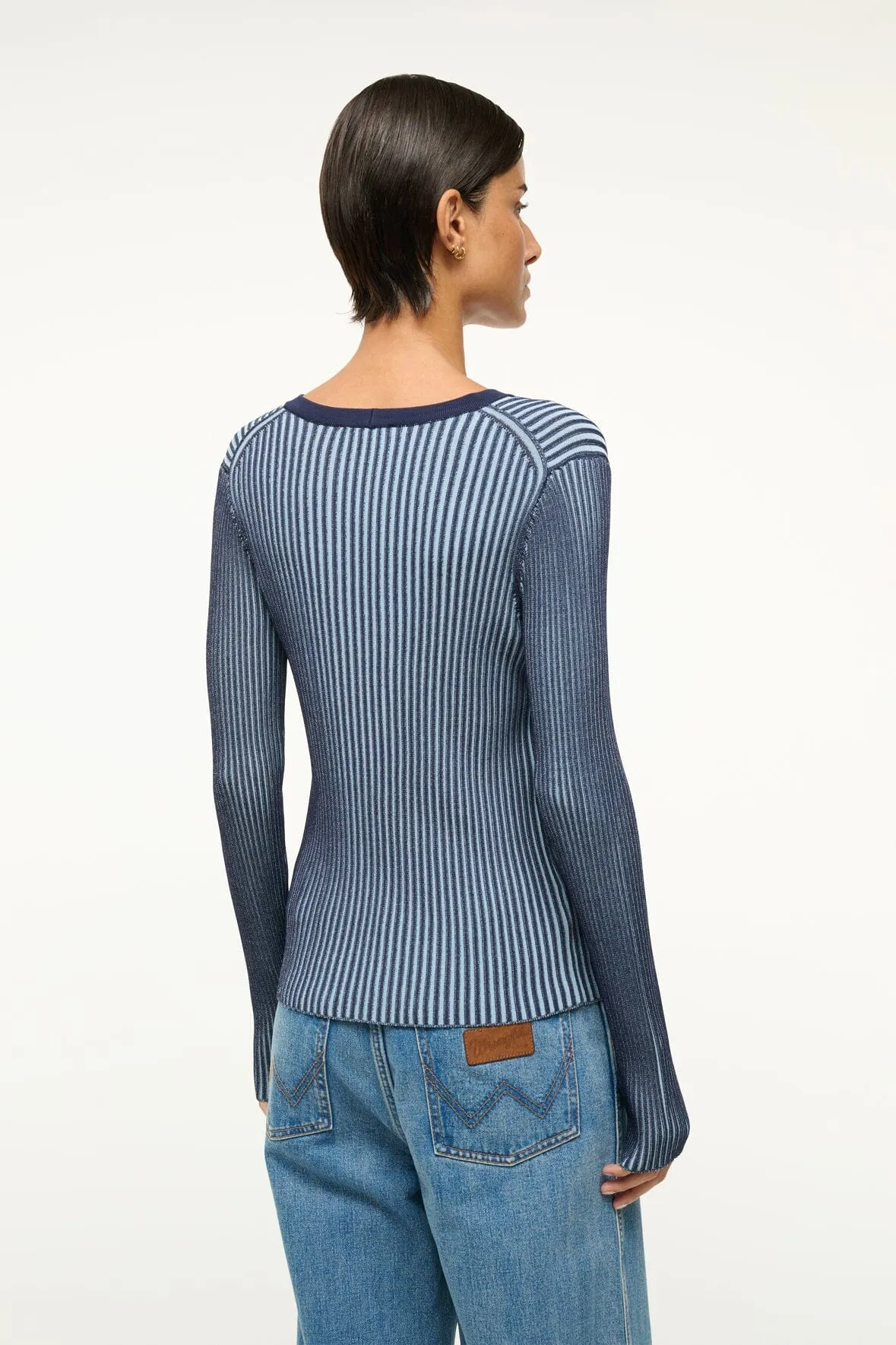 CARGO SWEATER | NAVY CLEAR BLUE