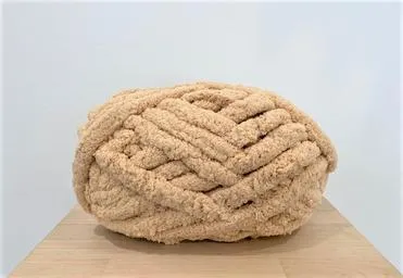 Chenille Yarn DIY Knit Kit - Baby Sleeping Bag