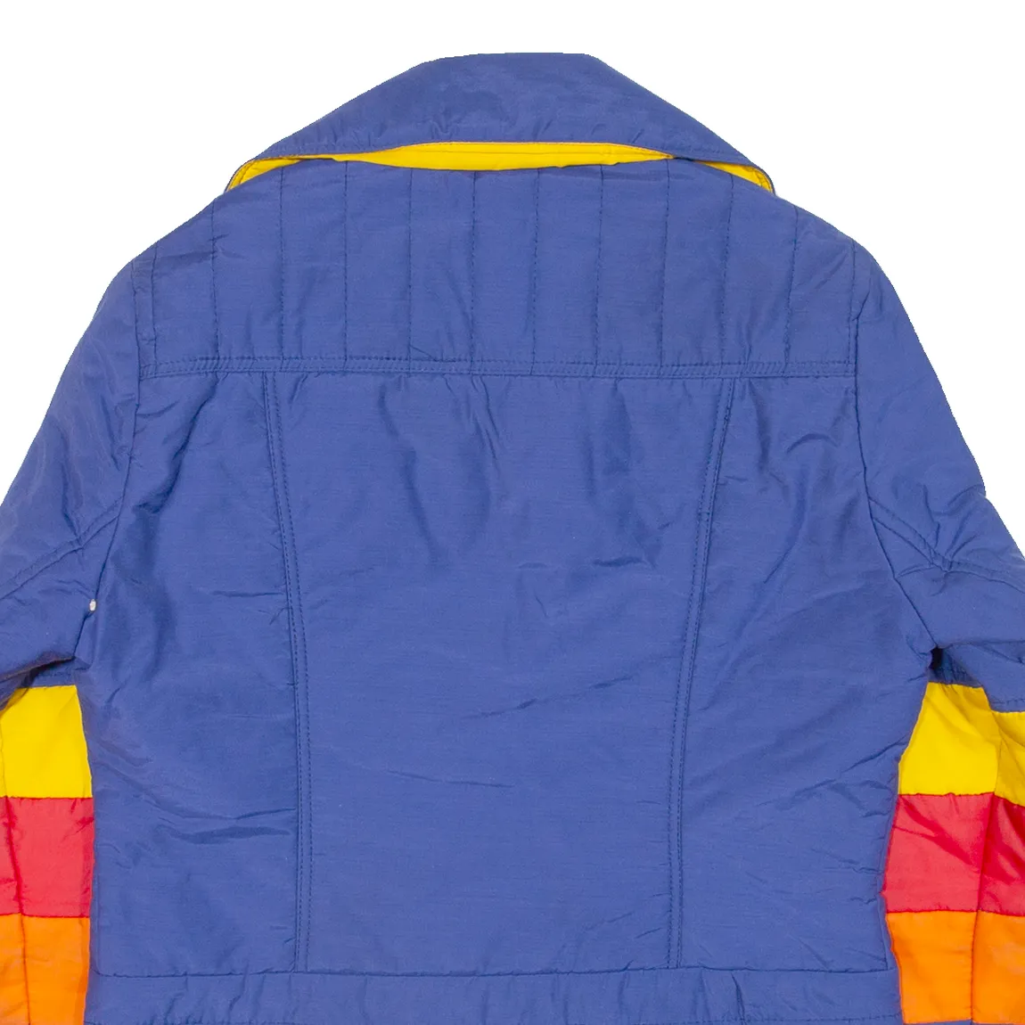CREATION SUISSE Cropped Lightweight Insulated Womens Jacket Blue S