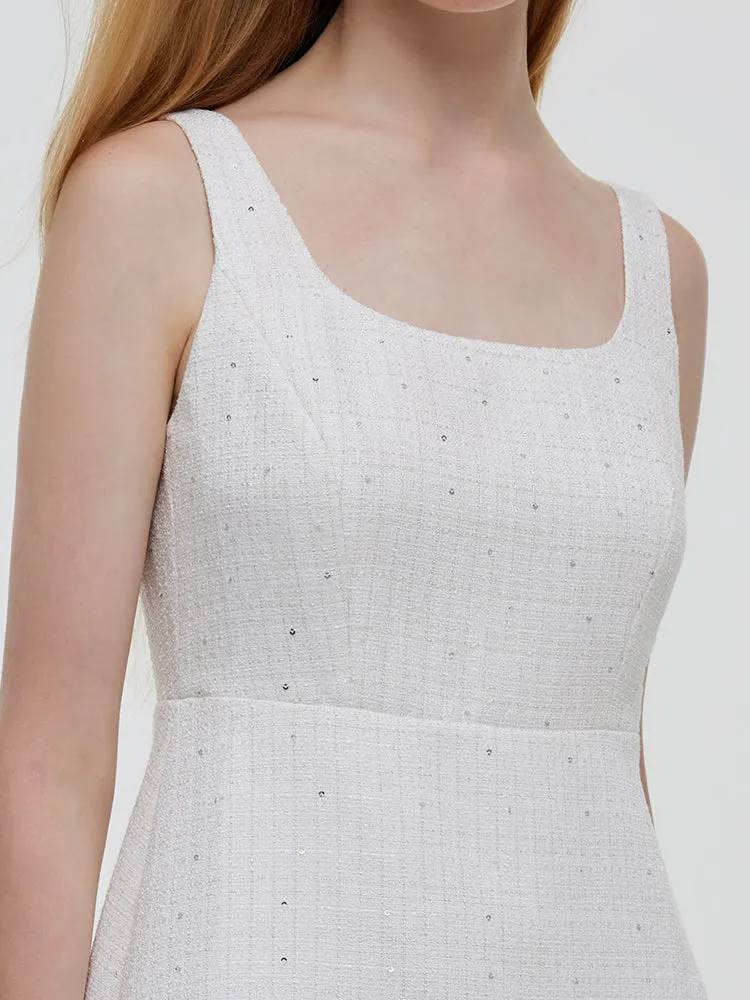 Two-piece Set Crop Blazer And Vest Dress