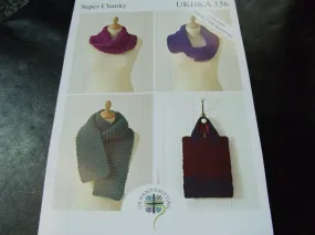 UKHKA Super Chunky Knitting Pattern 156